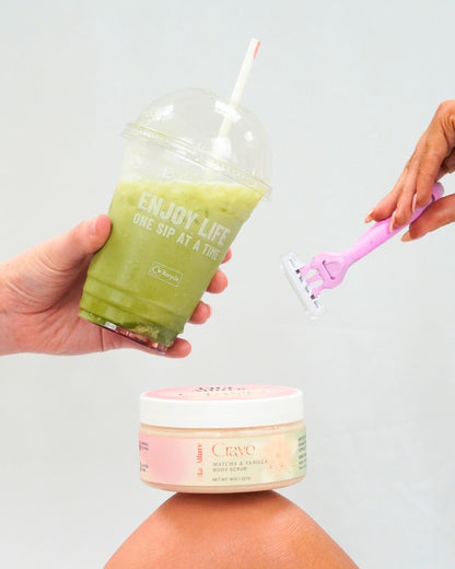 Crave Matcha + Vanilla Body Scrub